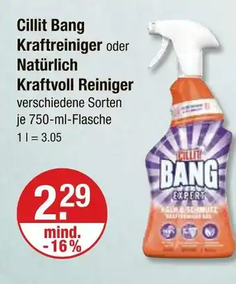 V Markt Cillit bang kraftreiniger Angebot