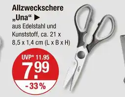 V Markt Allzweckschere 'una' Angebot