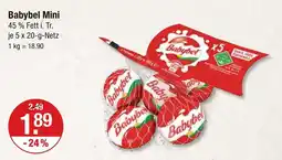 V Markt Babybel mini Angebot