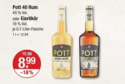 V Markt Pott pott 40 rum Angebot