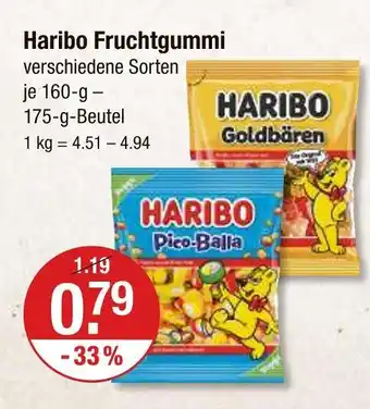 V Markt Haribo goldbären Angebot