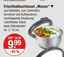 V Markt Muovo frischhalteschüssel Angebot