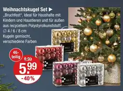 V Markt Mica weihnachtskugel set Angebot