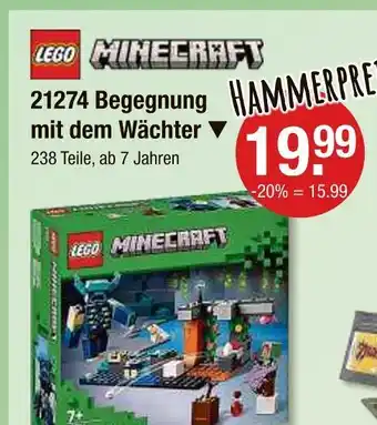 V Markt Lego minecraft 21274 begegnung mit dem wächter Angebot