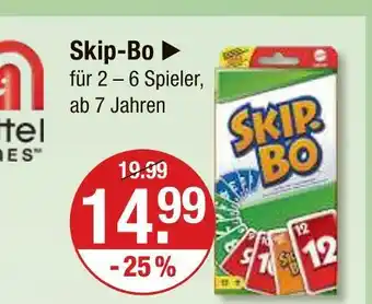 V Markt Mattel skip-bo Angebot