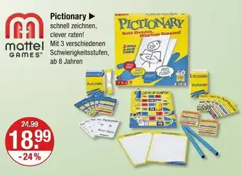 V Markt Mattel pictionary Angebot