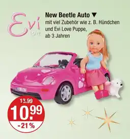V Markt Evi love new beetle auto Angebot