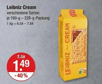V Markt Leibniz cream Angebot