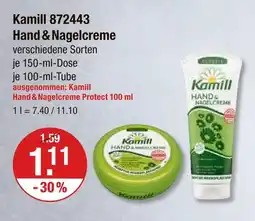 V Markt Kamill hand & nagelcreme Angebot