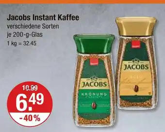 V Markt Jacobs instant kaffee krönung Angebot