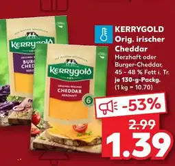 Kaufland Kerrygold orig. irischer cheddar herzhaft Angebot