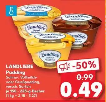 Kaufland Landliebe pudding sahne Angebot