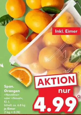 Kaufland Span. orangen navelina Angebot