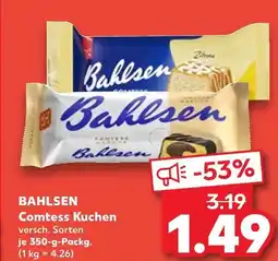 Kaufland Bahlsen comtess kuchen zitrone Angebot