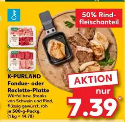 Kaufland K-purland fondue-platte Angebot