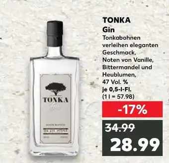 Kaufland Tonka gin Angebot
