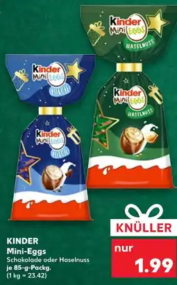 Kaufland Kinder mini-eggs schokolade Angebot