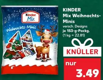 Kaufland Kinder mix weihnachts-minis Angebot