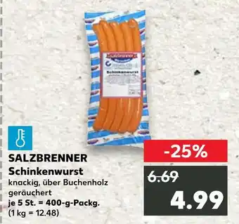 Kaufland Salzbrenner schinkenwurst Angebot