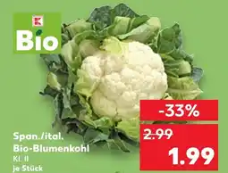 Kaufland Bio-blumenkohl Angebot