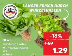 Kaufland Dtsch. kopfsalat Angebot