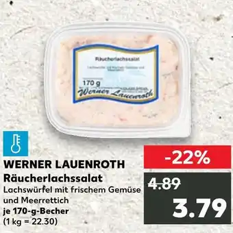 Kaufland Werner lauenroth räucherlachssalat Angebot