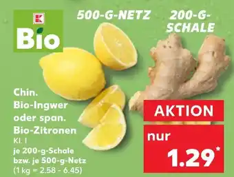 Kaufland Chin. bio-ingwer Angebot
