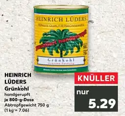 Kaufland Heinrich lüders grünkohl Angebot