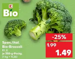 Kaufland Span./ital. bio-broccoli Angebot