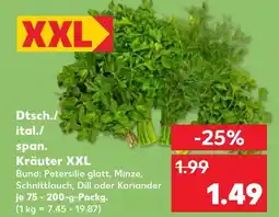 Kaufland Kräuter xxl Angebot