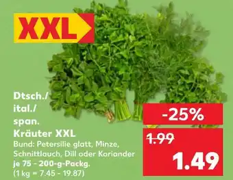 Kaufland Kräuter xxl Angebot
