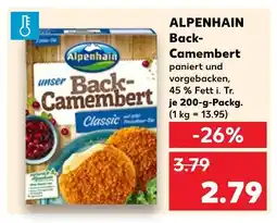 Kaufland Alpenhain back-camembert classic Angebot