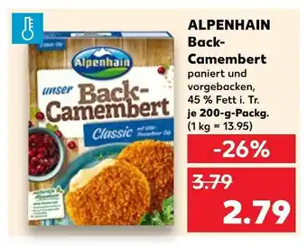 Kaufland Alpenhain back-camembert classic Angebot