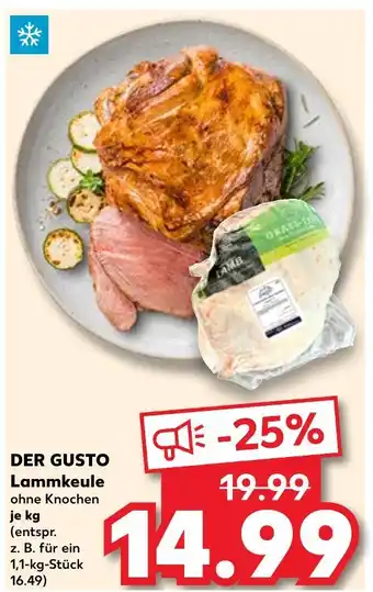 Kaufland Der gusto lammkeule ohne knochen Angebot