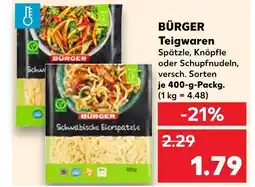 Kaufland Bürger schwäbische eierspätzle Angebot
