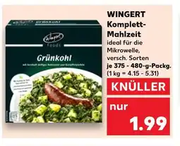 Kaufland Wingert foods komplett-mahlzeit Angebot