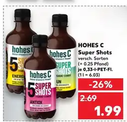 Kaufland Hohes c super shots energy Angebot