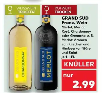 Kaufland Grand sud chardonnay Angebot