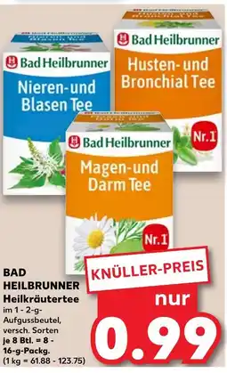 Kaufland Bad heilbrunner nieren- und blasen tee Angebot