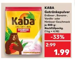 Kaufland Kaba getränkepulver erdbeer-geschmack Angebot