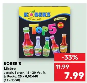 Kaufland Kober's top 5 mix Angebot