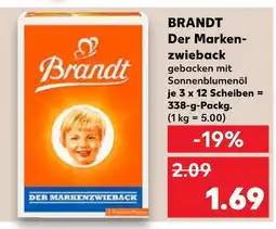 Kaufland Brandt der markenzwieback Angebot