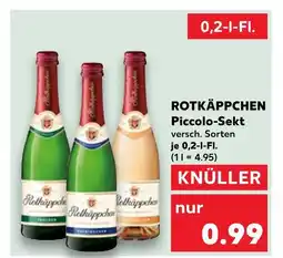 Kaufland Rotkäppchen piccolo-sekt trocken Angebot