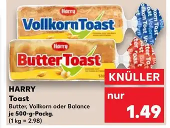 Kaufland Harry vollkorn toast Angebot
