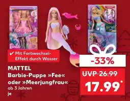 Kaufland Mattel barbie-puppe fee Angebot