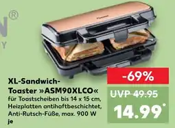 Kaufland Xl-sandwich-toaster asm90xlco Angebot