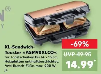 Kaufland Xl-sandwich-toaster asm90xlco Angebot