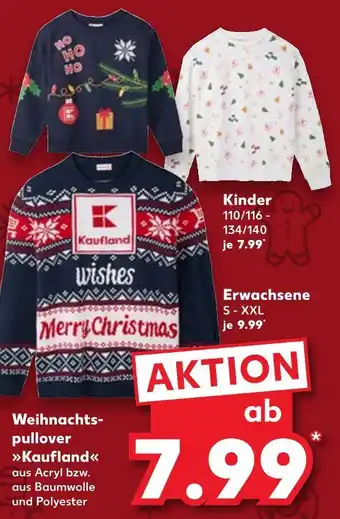 Kaufland Kaufland weihnachtspullover Angebot