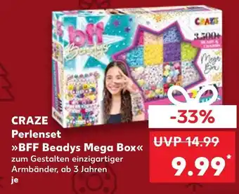 Kaufland Craze bff beadys mega box Angebot