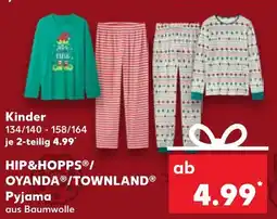 Kaufland Hip&hopps pyjama Angebot